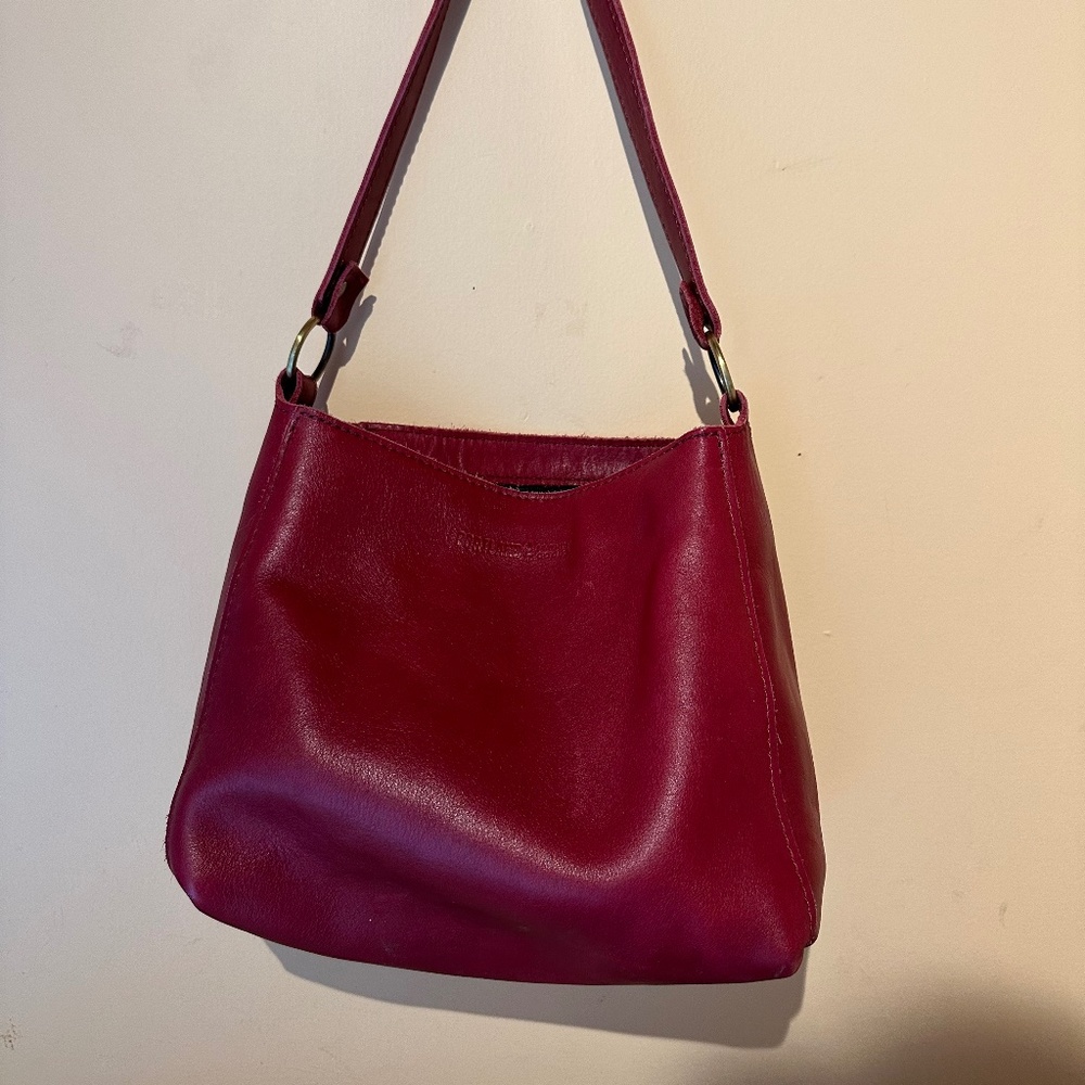 Portland Leather Triangle Bag